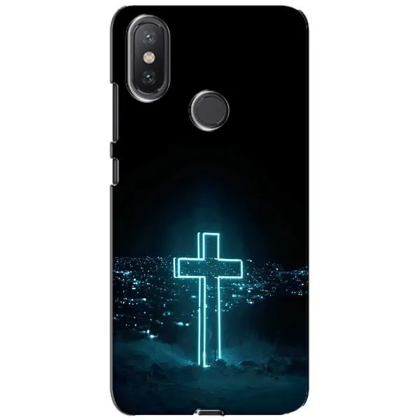 Чохол з принтом «Хрест і місто» для Xiaomi Mi A2 Lite