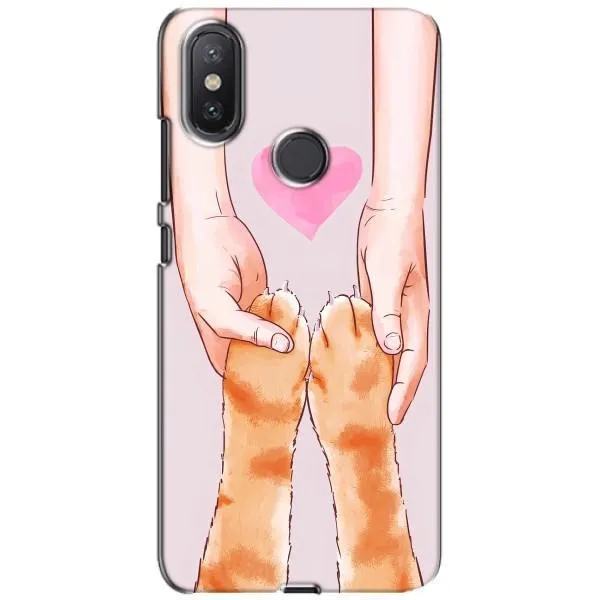 Чехол с принтом «Любовь к котикам» для Xiaomi Mi A2 Lite Чехол с принтом «Любовь к котикам» для Xiaomi Mi A2 Lite