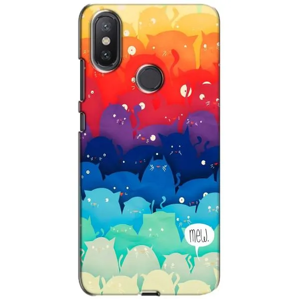 Чехол с принтом «Mew» для Xiaomi Mi A2 Lite Чехол с принтом «Mew» для Xiaomi Mi A2 Lite
