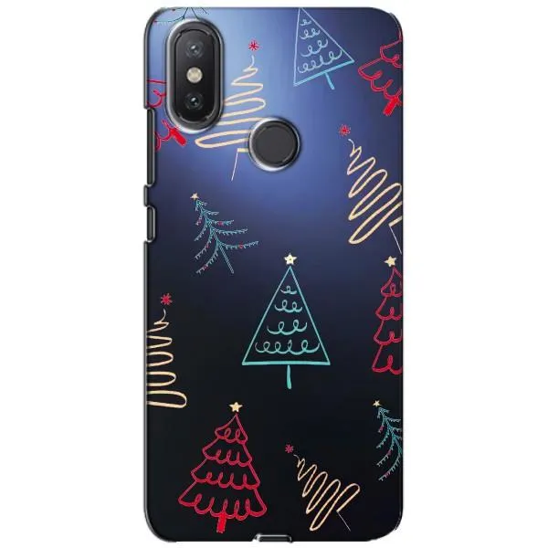 Чехол с принтом «Рождественские елки» для Xiaomi Mi A2 Lite