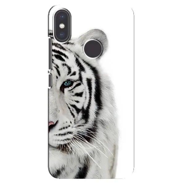 Чехол с принтом «Белый Тигр» для Xiaomi Mi A2