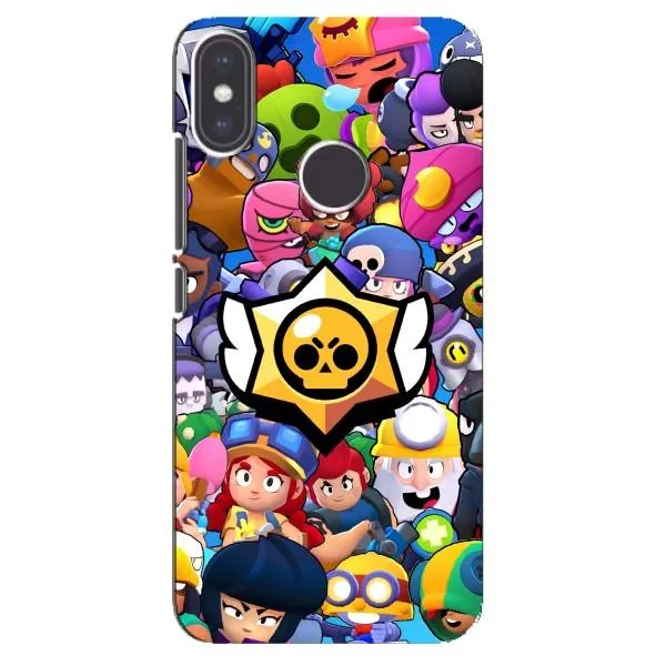 Чохол з принтом «Лого Brawl Stars» для Xiaomi Mi A2