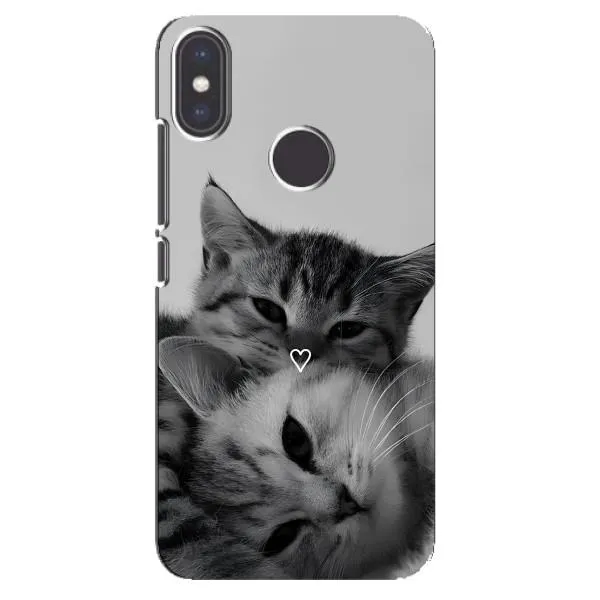 Чохол з принтом «Пара котів» для Xiaomi Mi A2 Чохол з принтом «Пара котів» для Xiaomi Mi A2