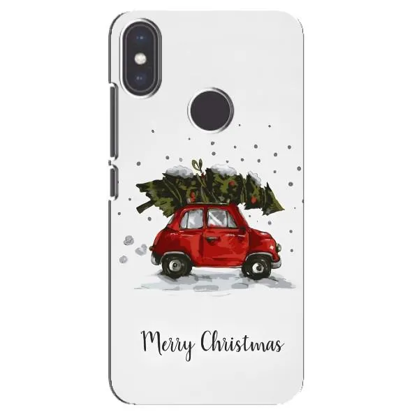 Чехол с принтом «Машина с елкой» для Xiaomi Mi A2 Чехол с принтом «Машина с елкой» для Xiaomi Mi A2