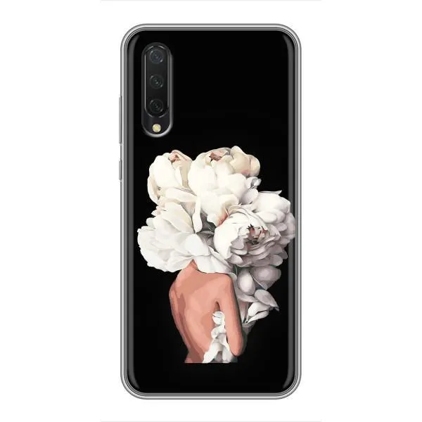 Чехол с принтом «Белые цветы» для Xiaomi Mi A3