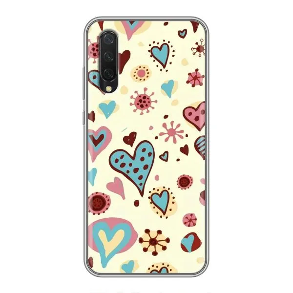 Чехол с принтом «Сердечки» для Xiaomi Mi A3