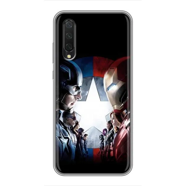 Чохол з принтом «Марвел стайл» для Xiaomi Mi A3