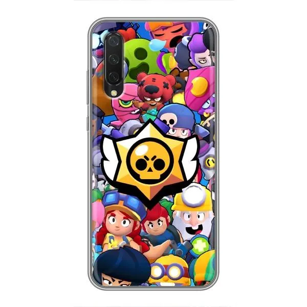 Чохол з принтом «Лого Brawl Stars» для Xiaomi Mi A3
