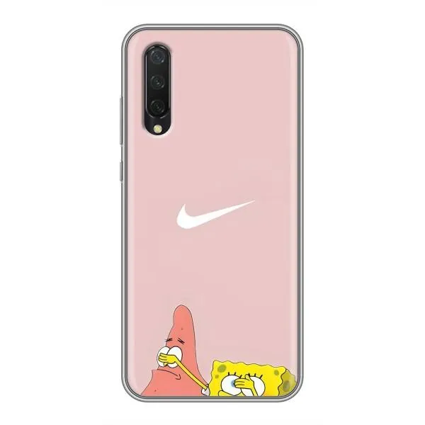 Чохол з принтом «Патрік і Губка» для Xiaomi Mi A3