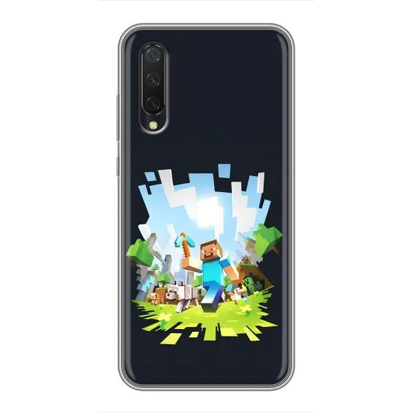 Чехол с принтом «персонажи Minecraft» для Xiaomi Mi A3