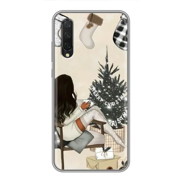 Чехол с принтом «Девушка с елкой» для Xiaomi Mi A3