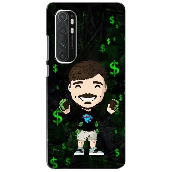 Чехол с принтом «Блогер Beast» для Xiaomi Mi Note 10 Lite
