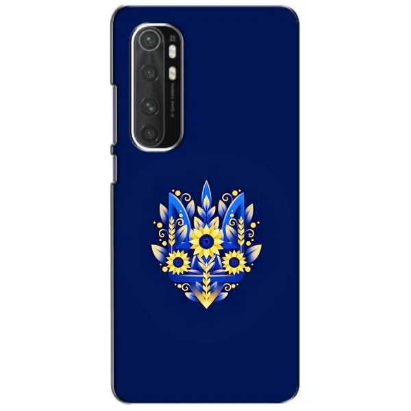 Чехол с принтом «Цветочный Герб» для Xiaomi Mi Note 10 Lite
