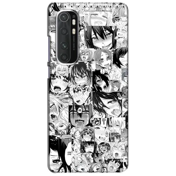 Чохол з принтом «Ahegao manga» для Xiaomi Mi Note 10 Lite