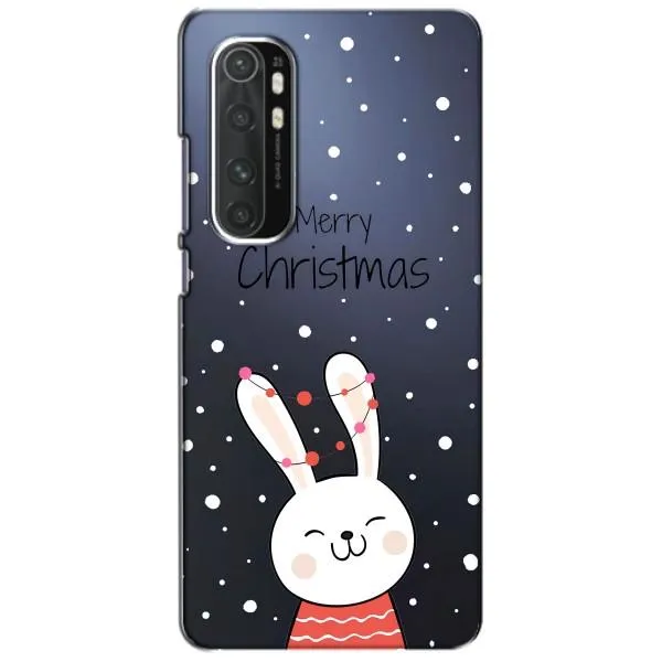 Чехол с принтом «Рождественский заяц» для Xiaomi Mi Note 10 Lite