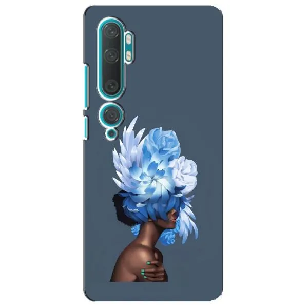 Чехол с принтом «Цветы на голове» для Xiaomi Mi Note 10