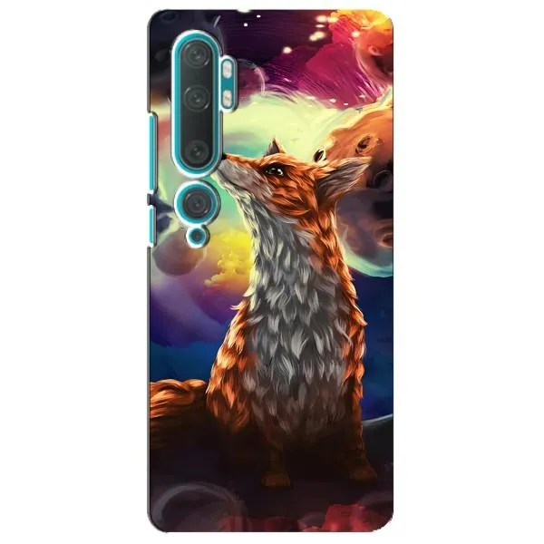 Чехол с принтом «Лисица в космосе» для Xiaomi Mi Note 10 Чехол с принтом «Лисица в космосе» для Xiaomi Mi Note 10