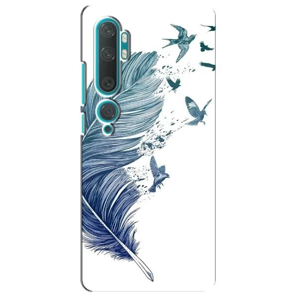 Чехол с принтом «Перышко» для Xiaomi Mi Note 10 Чехол с принтом «Перышко» для Xiaomi Mi Note 10