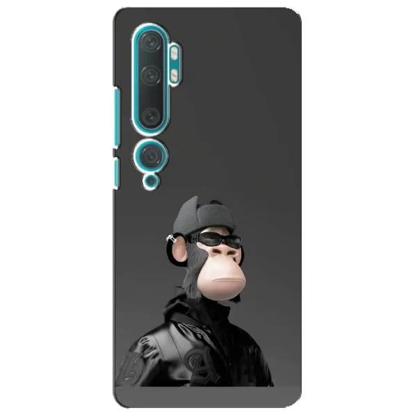 Чехол с принтом «стильная обезьяна NFT» для Xiaomi Mi Note 10 Чехол с принтом «стильная обезьяна NFT» для Xiaomi Mi Note 10