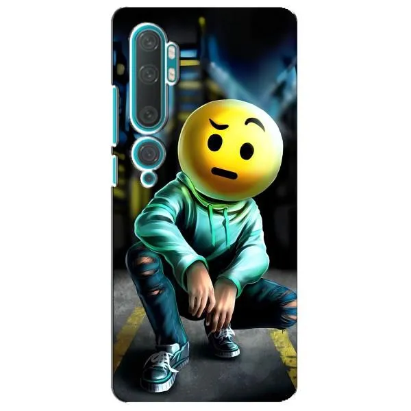 Чохол з принтом «Хлопець смайл» для Xiaomi Mi Note 10