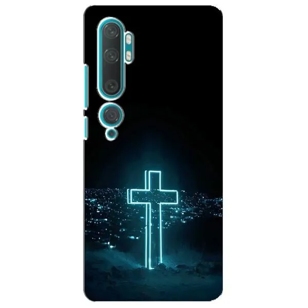Чехол с принтом «Крест и город» для Xiaomi Mi Note 10 Чехол с принтом «Крест и город» для Xiaomi Mi Note 10
