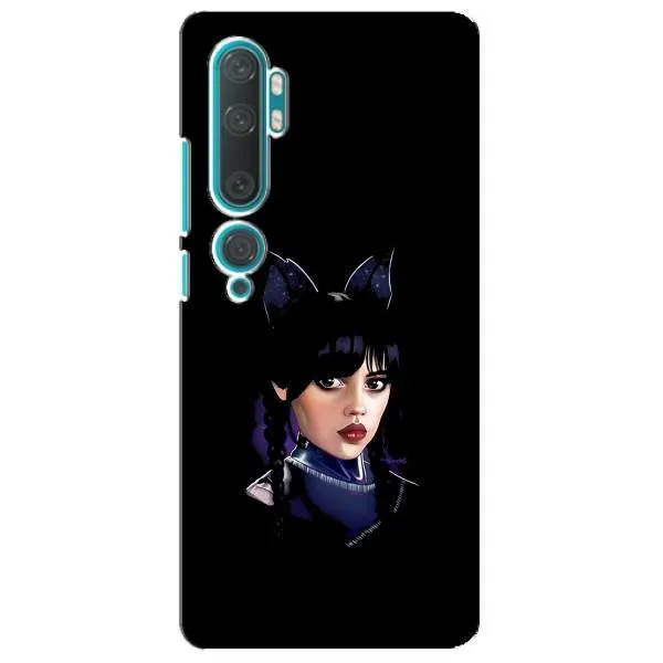 Чехол с принтом «серьезная Уэнздей» для Xiaomi Mi Note 10 Чехол с принтом «серьезная Уэнздей» для Xiaomi Mi Note 10