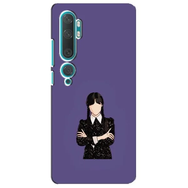 Чехол с принтом «Уэнздей в черном» для Xiaomi Mi Note 10 Чехол с принтом «Уэнздей в черном» для Xiaomi Mi Note 10