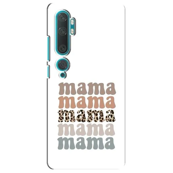Чохол з принтом «Текстовий колаж мама» для Xiaomi Mi Note 10 Чохол з принтом «Текстовий колаж мама» для Xiaomi Mi Note 10
