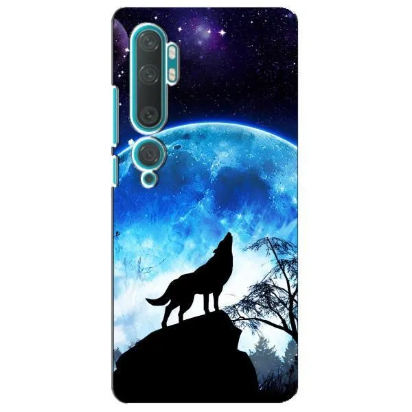Чехол с принтом «Волк на луну» для Xiaomi Mi Note 10
