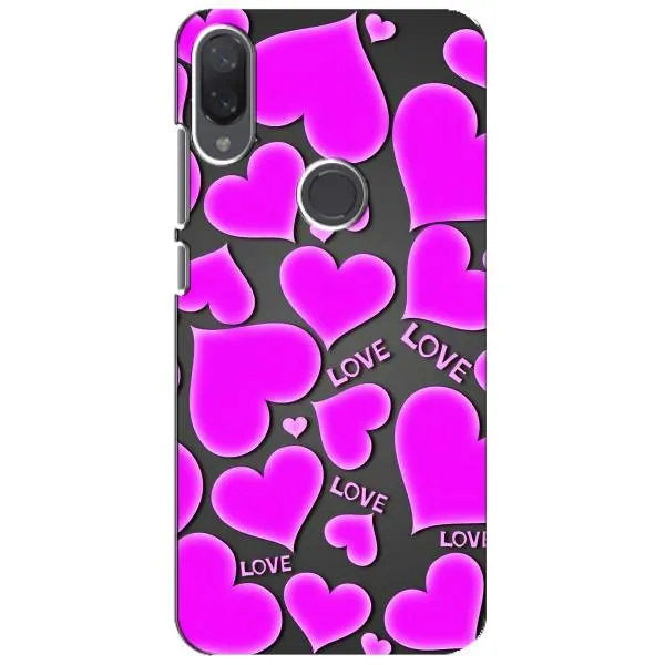 Чехол с принтом «Pink hearts» для Xiaomi Mi Play