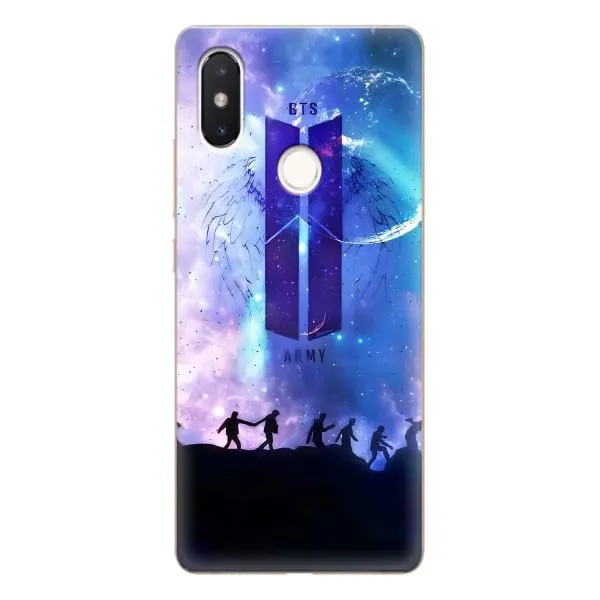 Чохол з принтом «Army BTS» для Xiaomi Mi 8 SE Чохол з принтом «Army BTS» для Xiaomi Mi 8 SE