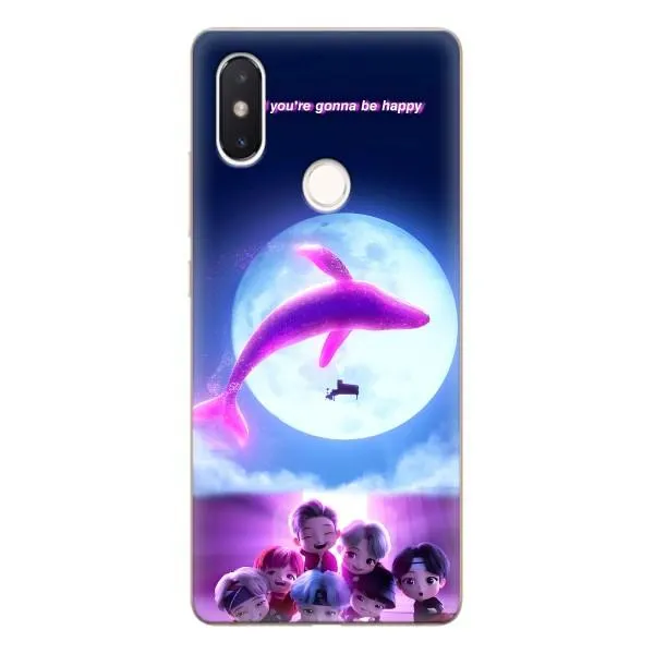 Чохол з принтом «КИТ BTS» для Xiaomi Mi 8 SE Чохол з принтом «КИТ BTS» для Xiaomi Mi 8 SE