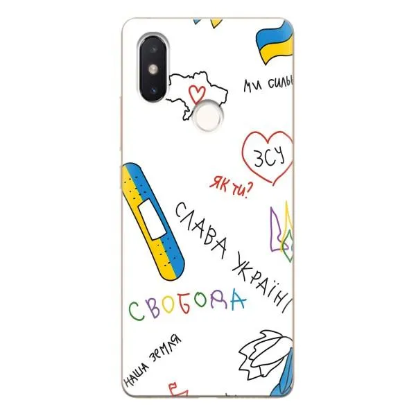 Чехол с принтом «Стикер» для Xiaomi Mi 8 SE
