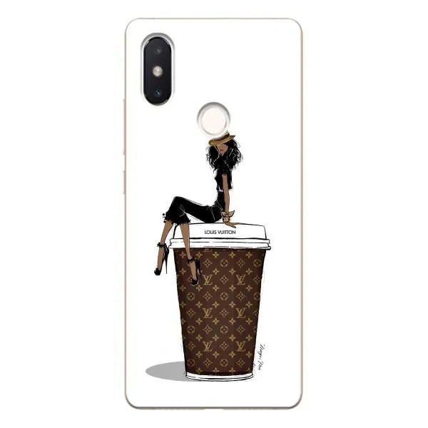 Чехол с принтом «кофе LOUIS VUITTON» для Xiaomi Mi 8 SE