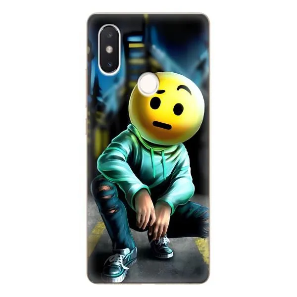 Чехол с принтом «Парень смайл» для Xiaomi Mi 8 SE