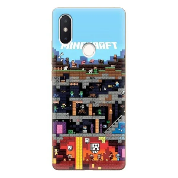 Чехол с принтом «фон Minecraft» для Xiaomi Mi 8 SE Чехол с принтом «фон Minecraft» для Xiaomi Mi 8 SE