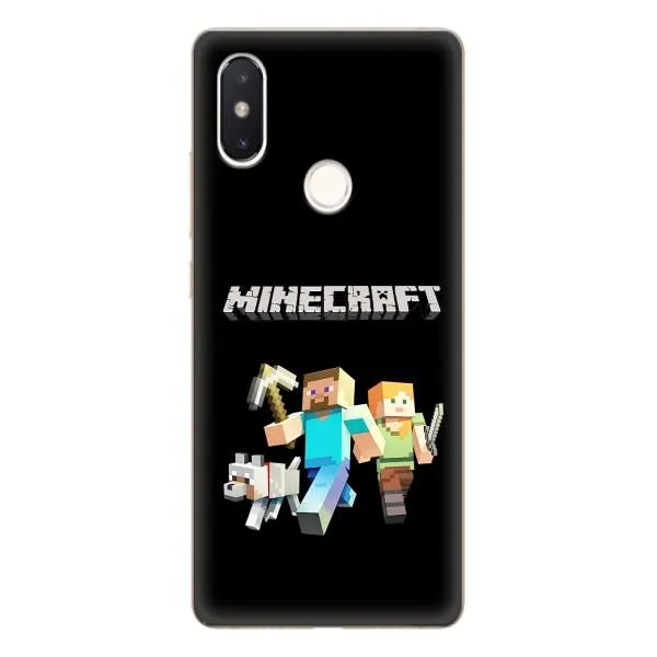 Чехол с принтом «герои Minecraft» для Xiaomi Mi 8 SE Чехол с принтом «герои Minecraft» для Xiaomi Mi 8 SE