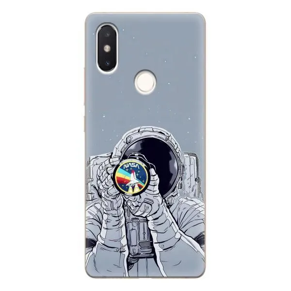 Чехол с принтом «Космонавт фото» для Xiaomi Mi 8 SE