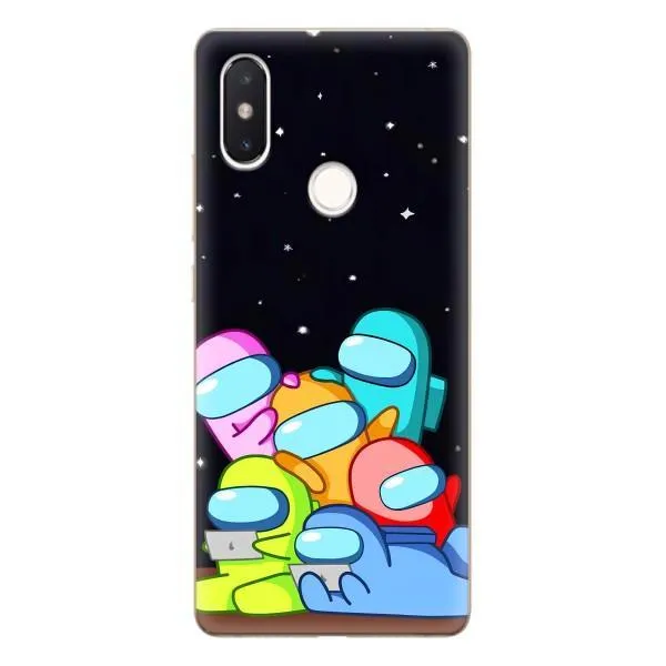Чехол с принтом «Скины в космосе» для Xiaomi Mi 8 SE