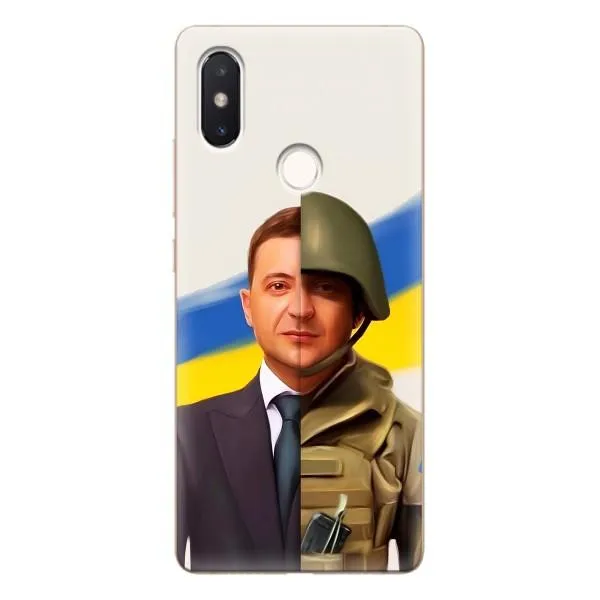 Чохол з принтом «Зеленский солдат» для Xiaomi Mi 8 SE
