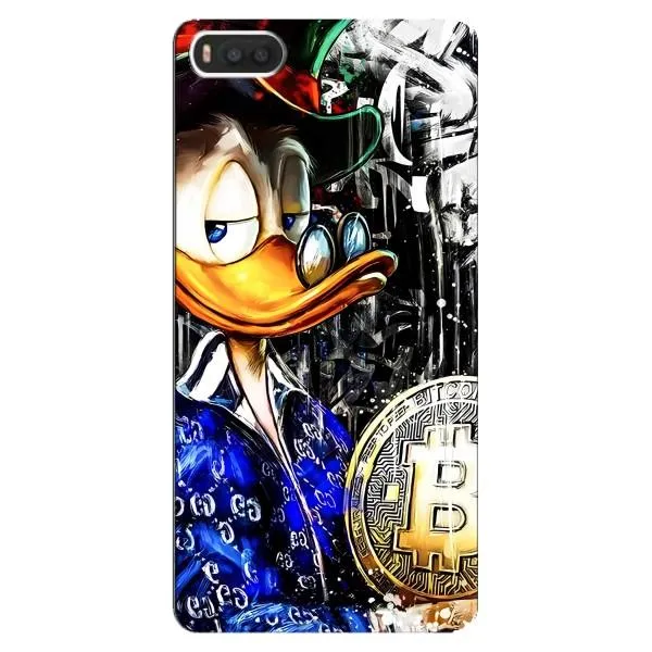 Чохол з принтом «Біткойн Скрудж» для Xiaomi Mi8