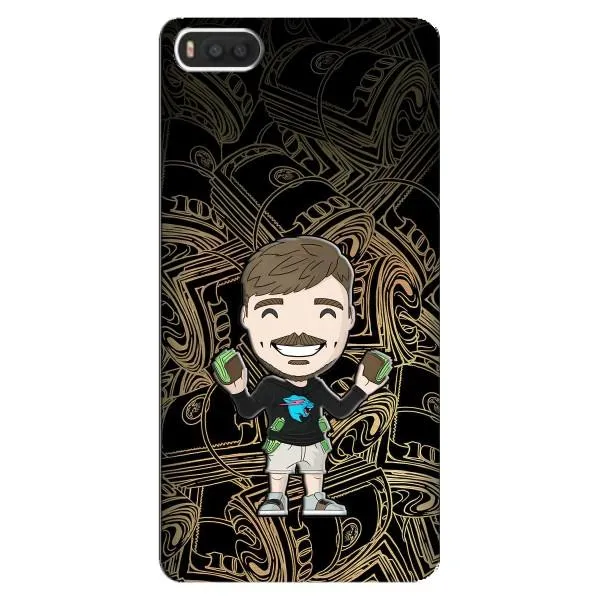 Чехол с принтом «Mister Beast» для Xiaomi Mi8