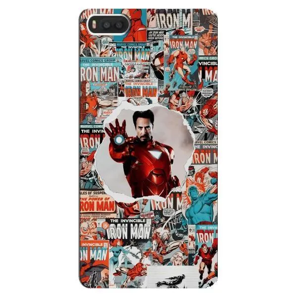 Чохол з принтом «Айронмен» для Xiaomi Mi8