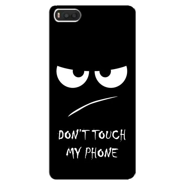 Чохол з принтом «Dont Touch» для Xiaomi Mi8