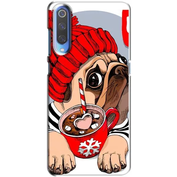 Чехол с принтом «Собачка в шапке» для Xiaomi Mi 9