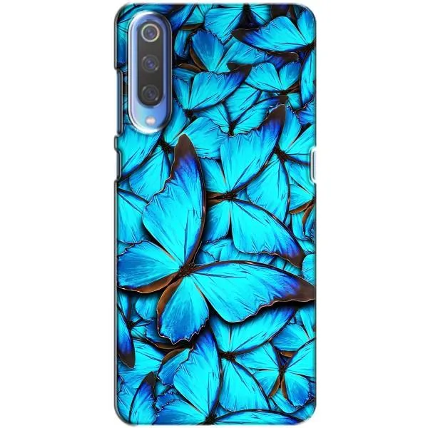 Чехол с принтом «Синие бабочки» для Xiaomi Mi 9