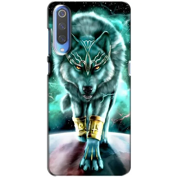 Чехол с принтом «Яркий волк» для Xiaomi Mi 9
