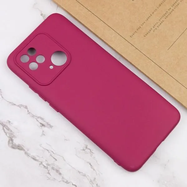 Чохол Silicone Cover Lakshmi Full Camera (A) для Xiaomi Poco C40 — Бордовий — фото 4 Чохол Silicone Cover Lakshmi Full Camera (A) для Xiaomi Poco C40 — Бордовий — фото 4