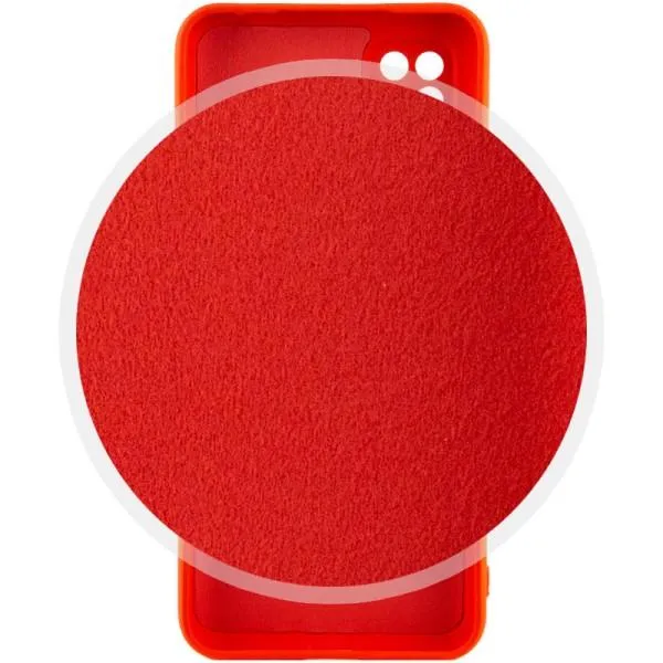 Чехол Silicone Cover Lakshmi Full Camera (A) для Xiaomi Poco C40 — Красный — фото 3 Чехол Silicone Cover Lakshmi Full Camera (A) для Xiaomi Poco C40 — Красный — фото 3