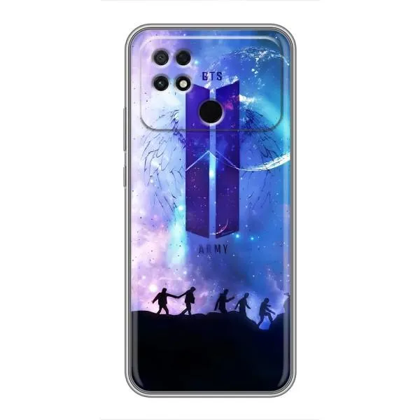 Чохол з принтом «Army BTS» для Xiaomi POCO C40 Чохол з принтом «Army BTS» для Xiaomi POCO C40